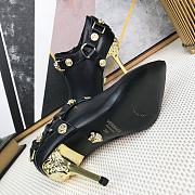 Versace Harness Black Bootie 10cm - 2