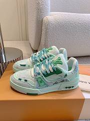 Louis Vuitton LV Green Trainer Sneaker 02 - 4