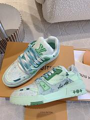 Louis Vuitton LV Green Trainer Sneaker 02 - 2