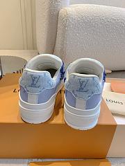 Louis Vuitton LV Blue Trainer Sneaker  - 6