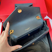 YSL Loulou Mini Bag Black Lambksin 20x12x5cm - 5