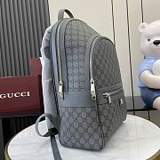 Gucci Ophidia Medium Backpack Grey 44x29.5x15cm - 5