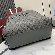 Gucci Ophidia Medium Backpack Grey 44x29.5x15cm - 4
