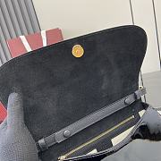 Gucci Blondie Small Shoulder Bag Black Patent 29.5x12.5x7cm - 2