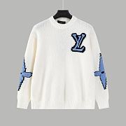 Louis Vuitton LV White Sweater 02 - 1