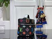 Louis Vuitton LV Nice Nano Black 14x10.2x8.5cm - 4