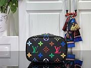 Louis Vuitton LV Nice Nano Black 14x10.2x8.5cm - 3