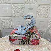 Dolce & Gabbana DG Fabric Heel Sandal 10.5cm - 2