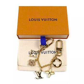 Louis Vuitton LV Monogram Flower Bag Charm Chain
