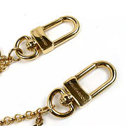 Louis Vuitton LV Monogram Flower Bag Charm Chain - 2