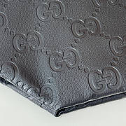 Gucci Medium Jumbo GG Tote Black Bag 30x29x25cm - 3