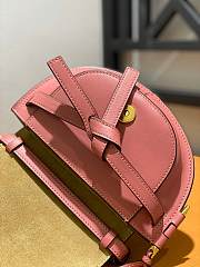 Loewe Mini Gate Dual Bag Soft Pink Calfskin 21x12.5x9cm - 5