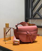 Loewe Mini Gate Dual Bag Soft Pink Calfskin 21x12.5x9cm - 3
