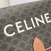 Celine Folco Triomphe Brown Bag 31x24x9cm - 4