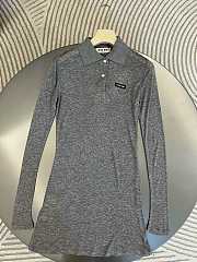 Miu Miu Grey Dress - 1