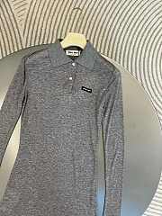 Miu Miu Grey Dress - 4