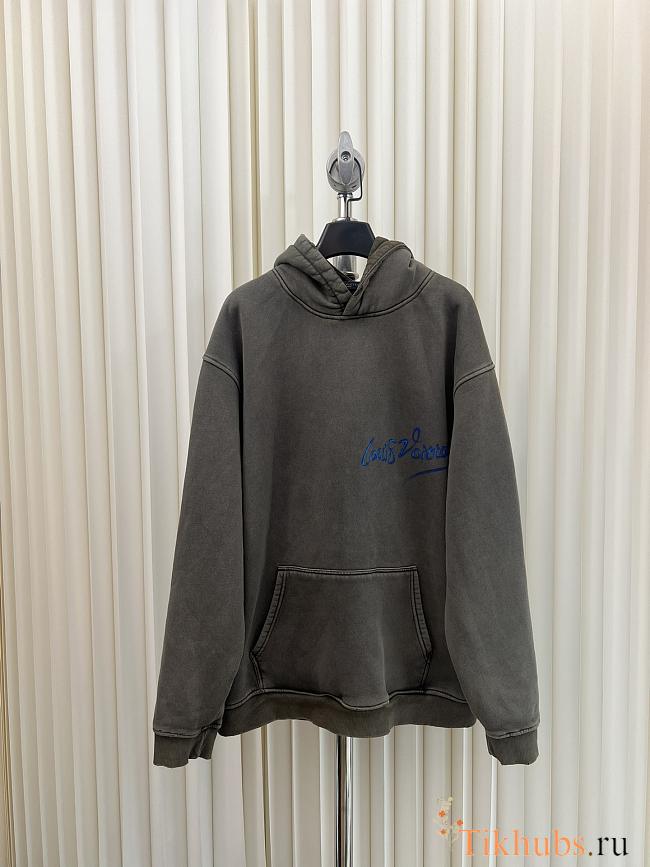 Louis Vuitton LV Grey Hoodie 03 - 1
