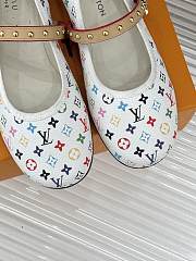 Louis Vuitton LV Romy Flat Ballerina TM White - 5