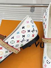 Louis Vuitton LV Romy Flat Ballerina TM White - 4