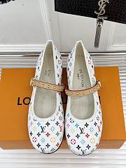 Louis Vuitton LV Romy Flat Ballerina TM White - 2