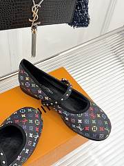 Louis Vuitton LV Romy Flat Ballerina TM Black - 3