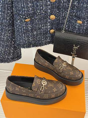 Louis Vuitton LV Monogram Brown Loafer 