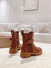 Christian Louboutin CL Brown Chelsea Boot - 5
