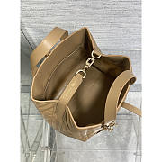 Dior Medium Toujours Vertical Tote Bag Tan 20x22x18.5cm - 6