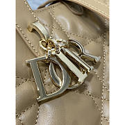 Dior Medium Toujours Vertical Tote Bag Tan 20x22x18.5cm - 2