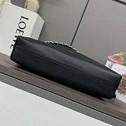 Loewe Large Flamenco Bag Black 41x9x26cm - 3