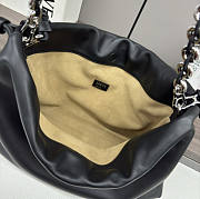 Loewe Large Flamenco Bag Black 41x9x26cm - 2