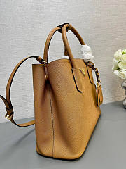 Prada Medium Saffiano Leather Caramel Bag 33x25x14.5cm - 4
