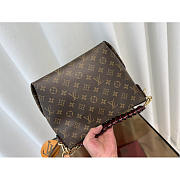 Louis Vuitton LV Monogram Beaubourg Hobo Bordeaux Bag 25x21x15cm - 4