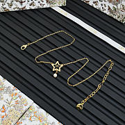 Dior Star Necklace With Pearl In Gold - 4
