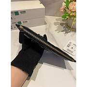 Chanel Phone Wallet Lambskin Black 19x11x2cm - 3