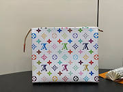 Louis Vuitton LV x TM Toiletry Pouch White Multicolored 25x20x5.5cm - 3
