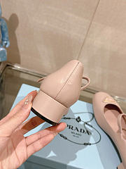 Prada 35mm Buckle Leather Pumps Pink  - 4