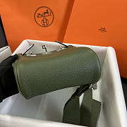 Hermes Hac a Dos PM Backpack Green 18x26x8cm - 5