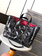 Chanel Shopping Tote Bag Black 35x29x14cm - 2