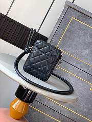 Chanel Mini Black Bag 13x15x3.5cm - 2