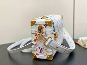 Louis Vuitton LV x TM Side Trunk MM White 23.5x16x8.5cm - 6