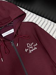 Dior Red Hoodie Dress - 5