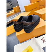 Louis Vuitton LV Aspen Platform Clogs Black - 3