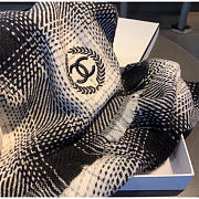 Chanel Classic Cashmere Scarf 200x50cm - 4