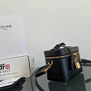Celine Vanity Case Black Bag 18x12x18cm - 3