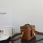 Celine Vanity Case Brown Bag 18x12x18cm - 5