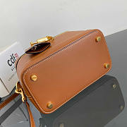 Celine Vanity Case Brown Bag 18x12x18cm - 4