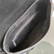 Celine Teen Polly Supple Black Calfskin 29.5x14.5x3cm - 2