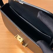 Celine Arc De Triomphe Armpit Bag Black 35029 Size 20 × 10 × 4 cm - 5