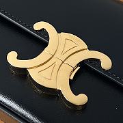 Celine Arc De Triomphe Armpit Bag Black 35029 Size 20 × 10 × 4 cm - 2